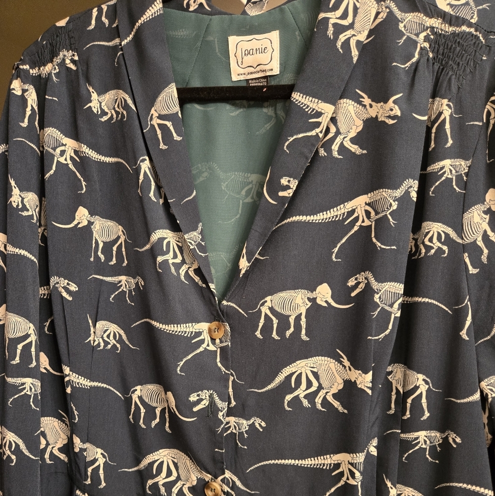 Joanie Dinosaur Print Dress
